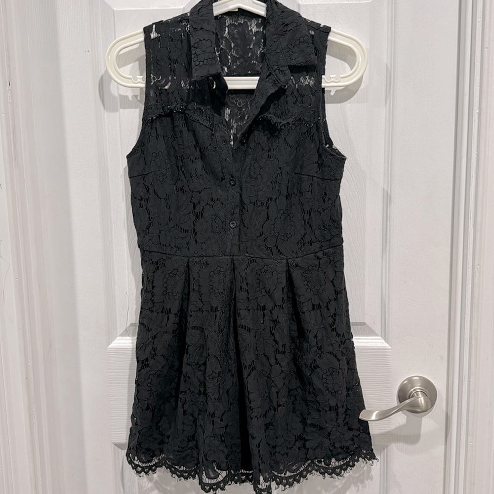 I Joah Black Lace Dress